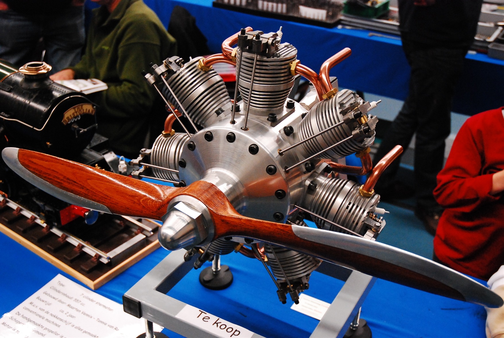 7 Cilinder XL stermotor